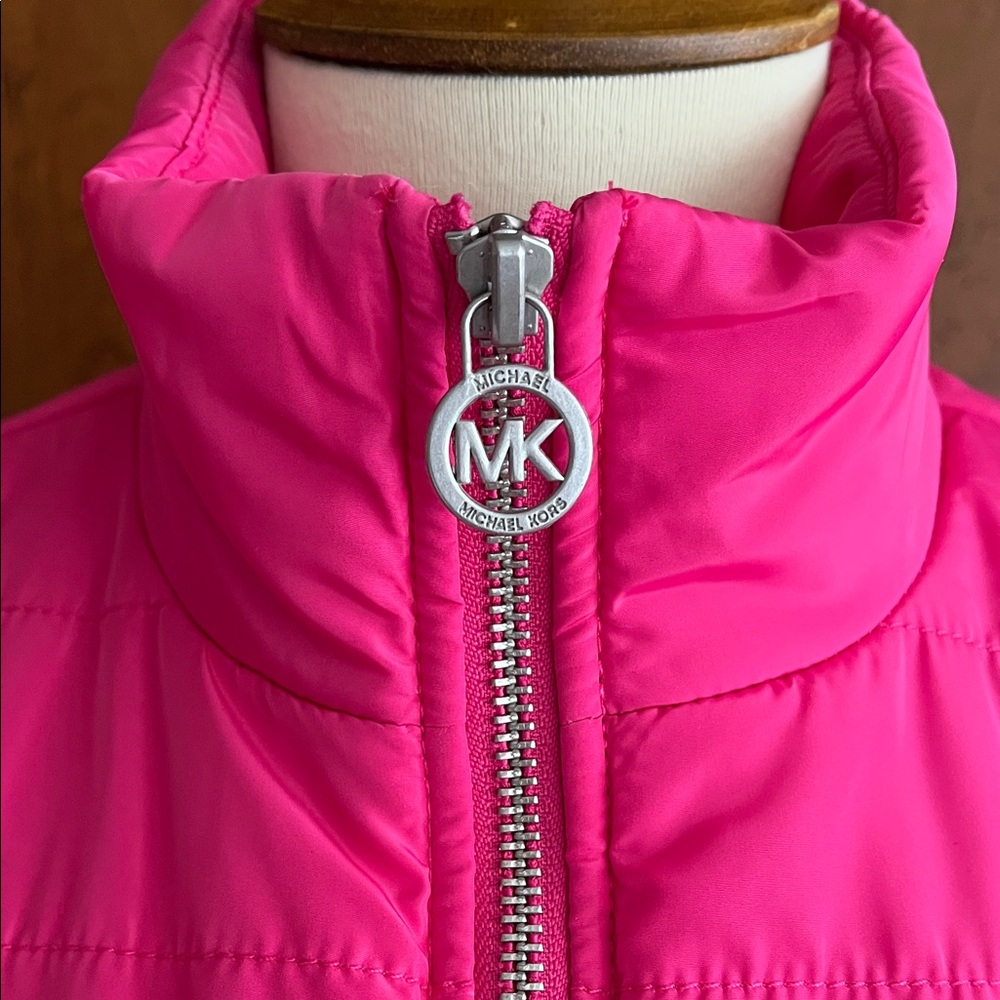 Michael Kors Quilted Zip Vest NWT - Picture 8 of 12